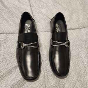 Salvatore ferragamo 10E black drivers